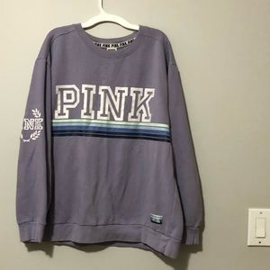 PINK Crew sweater sz large